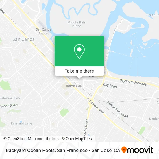 Backyard Ocean Pools map