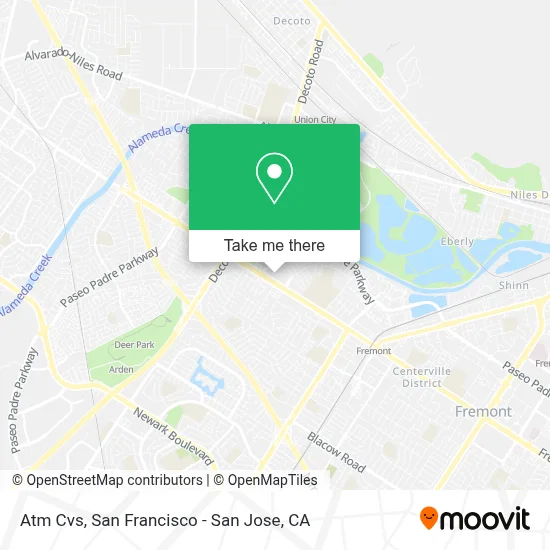 Atm Cvs map
