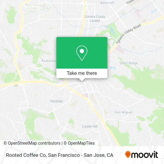 Rooted Coffee Co map