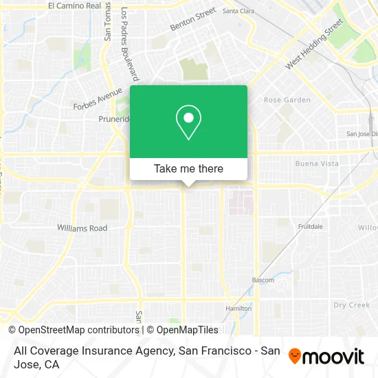 All Coverage Insurance Agency map