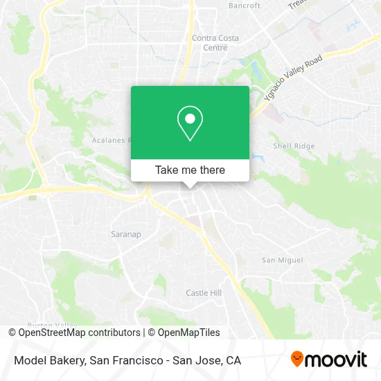 Model Bakery map