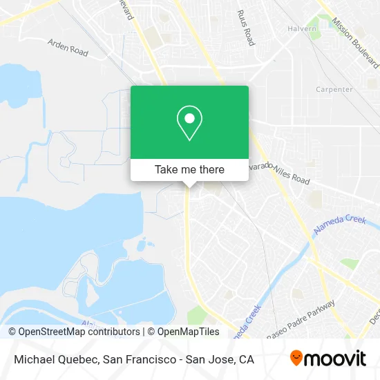 Michael Quebec map