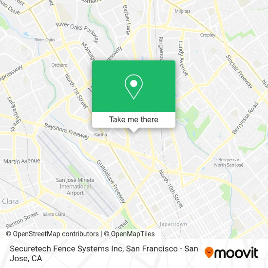Securetech Fence Systems Inc map