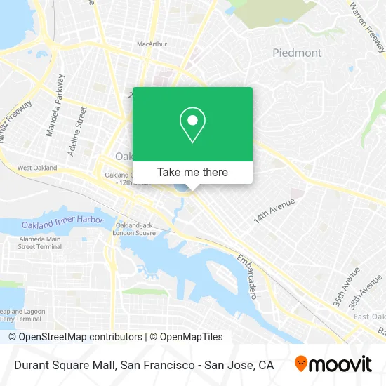 Durant Square Mall map
