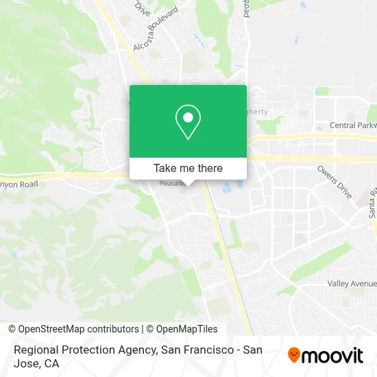 Regional Protection Agency map