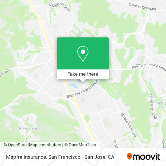 Mapfre Insurance map
