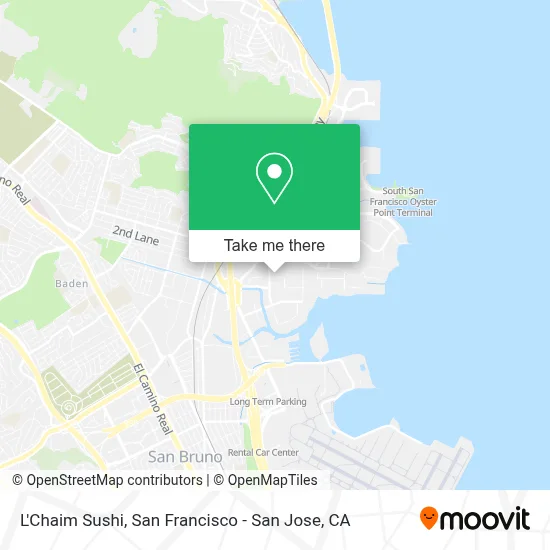 L'Chaim Sushi map