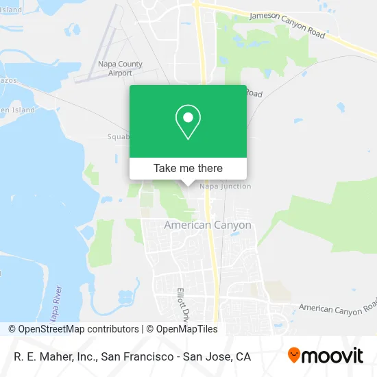 R. E. Maher, Inc. map