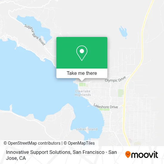 Innovative Support Solutions map