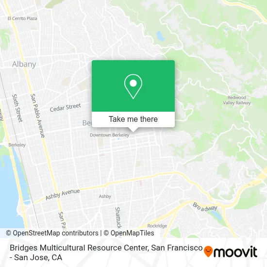 Bridges Multicultural Resource Center map