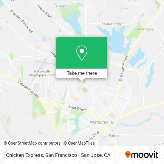 Chicken Express map