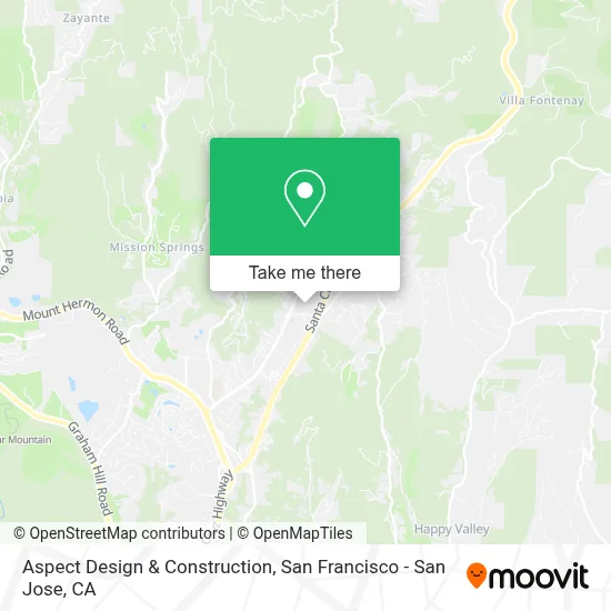 Aspect Design & Construction map