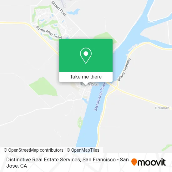 Distinctive Real Estate Services map