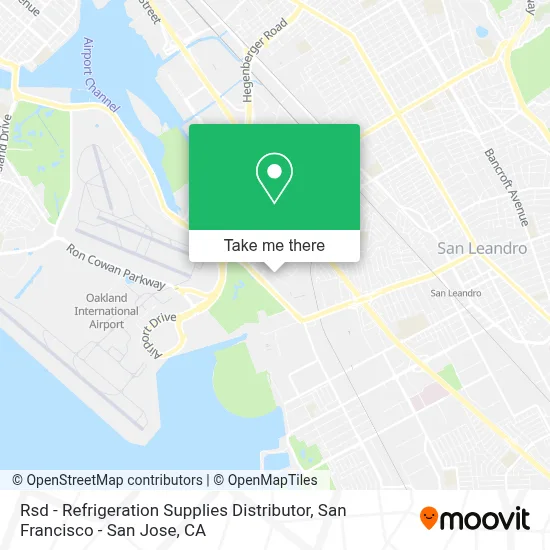 Rsd - Refrigeration Supplies Distributor map