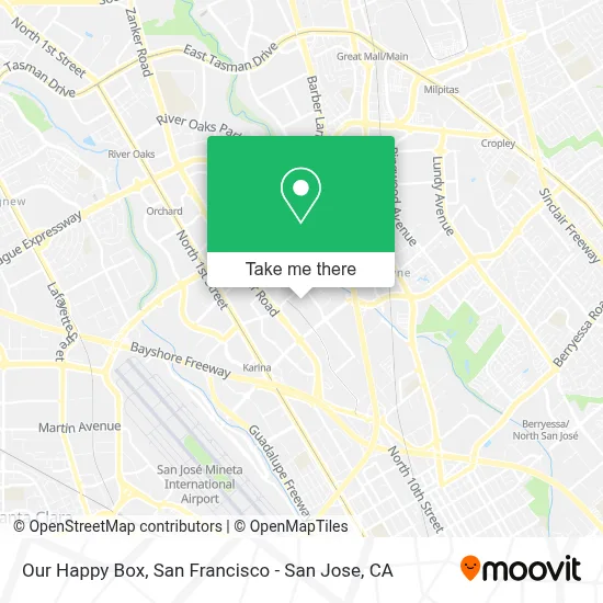 Our Happy Box map