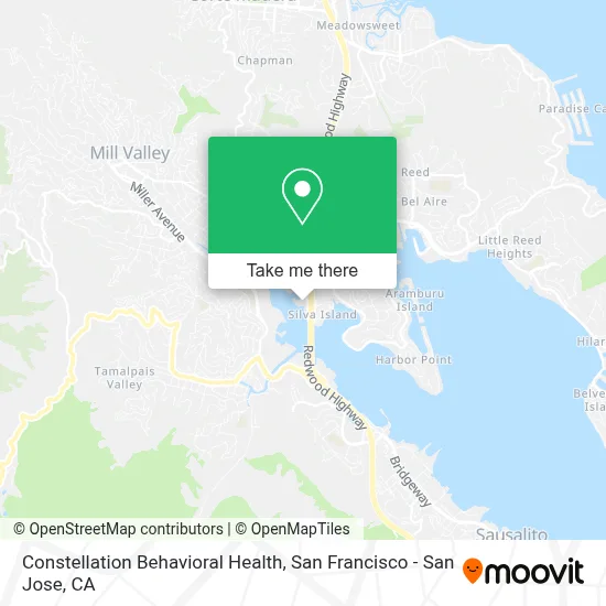 Constellation Behavioral Health map