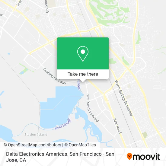 Delta Electronics Americas map