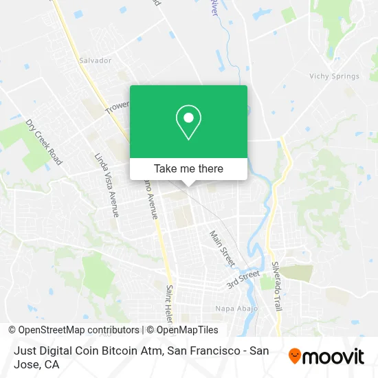 Just Digital Coin Bitcoin Atm map