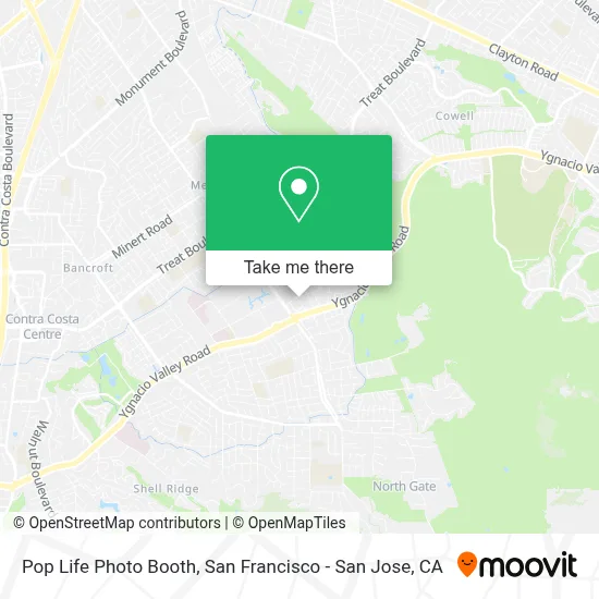 Pop Life Photo Booth map