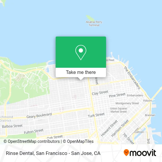 Rinse Dental map