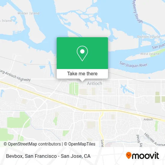 Bevbox map
