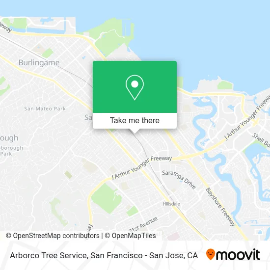 Arborco Tree Service map