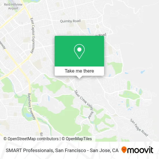 SMART Professionals map