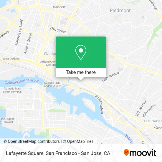 Lafayette Square map