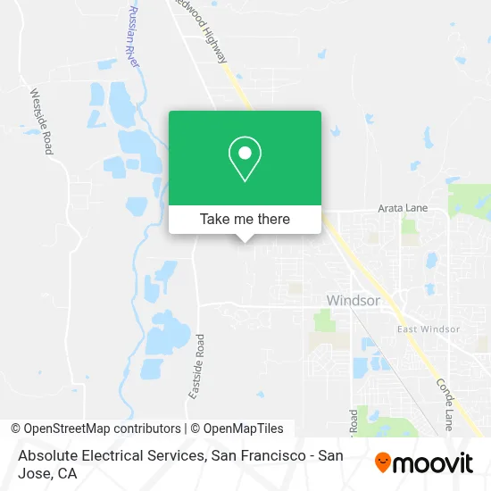 Absolute Electrical Services map
