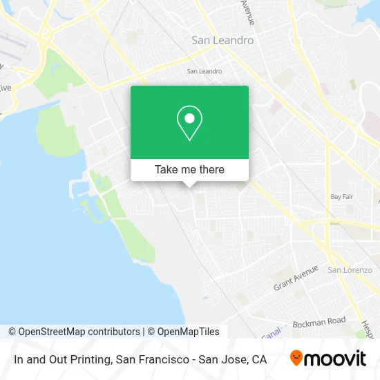 In and Out Printing map