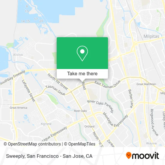 Sweeply map