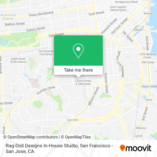 Rag-Doll Designs    In-House Studio map