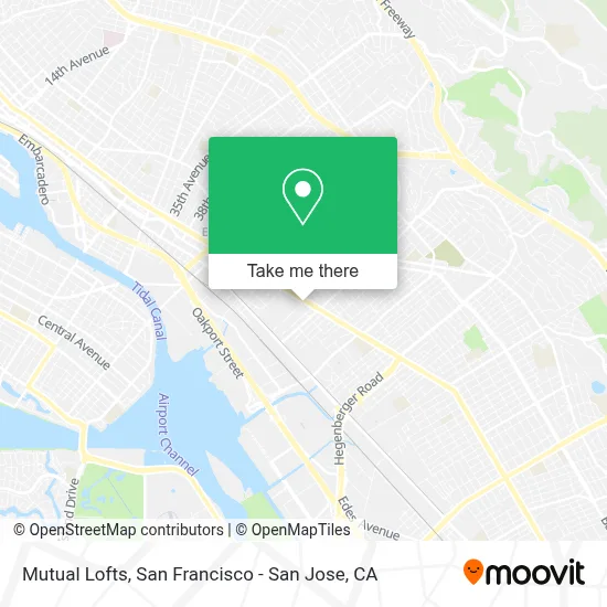 Mutual Lofts map