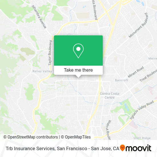Trb Insurance Services map