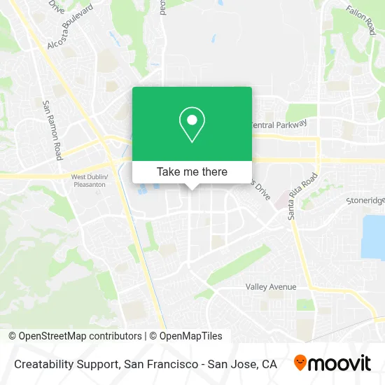 Creatability Support map