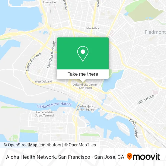 Aloha Health Network map