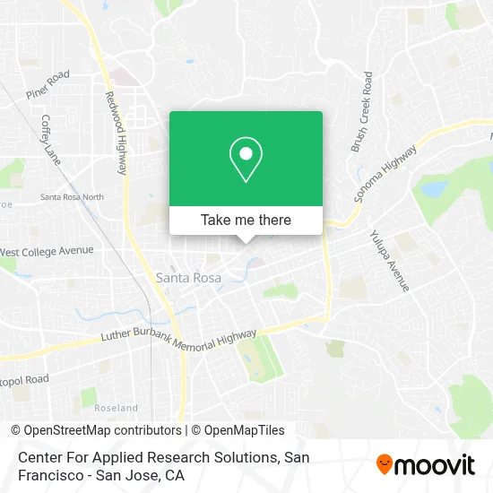 Center For Applied Research Solutions map