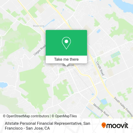 Allstate Personal Financial Representative map