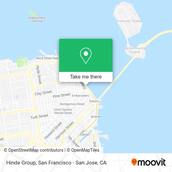 Hinde Group map