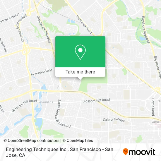 Engineering Techniques Inc. map