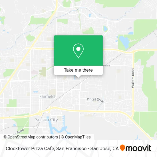 Clocktower Pizza Cafe map