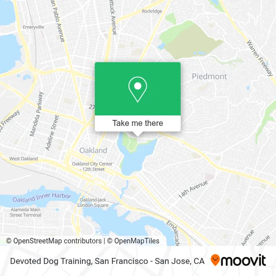 Devoted Dog Training map