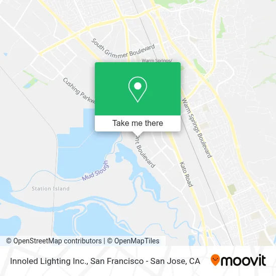 Innoled Lighting Inc. map