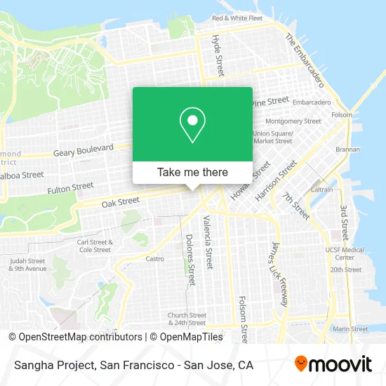 Sangha Project map