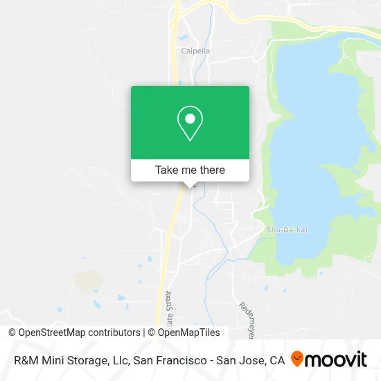 R&M Mini Storage, Llc map