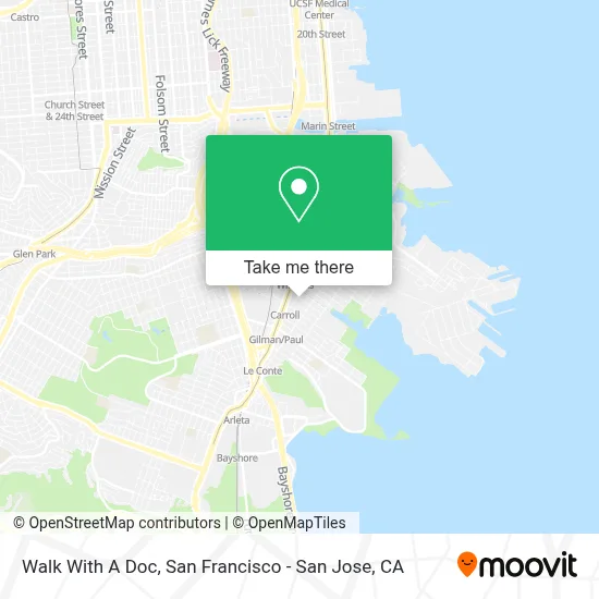 Walk With A Doc map