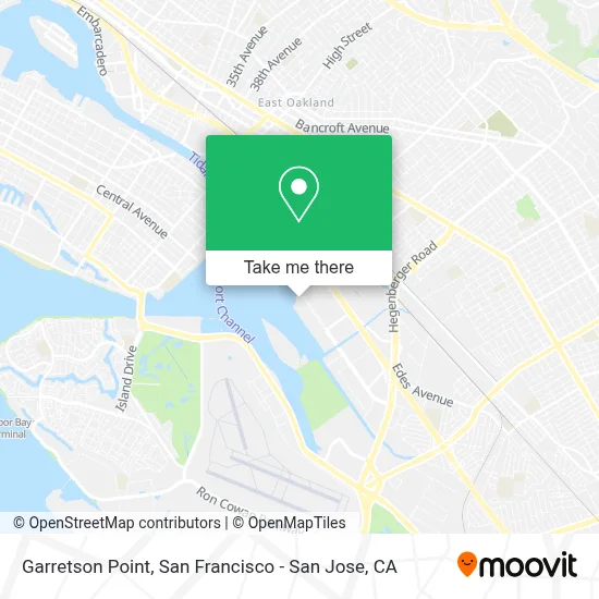 Garretson Point map