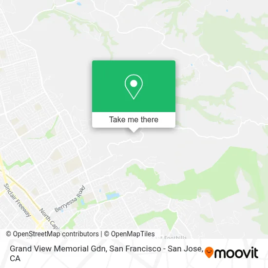 Grand View Memorial Gdn map