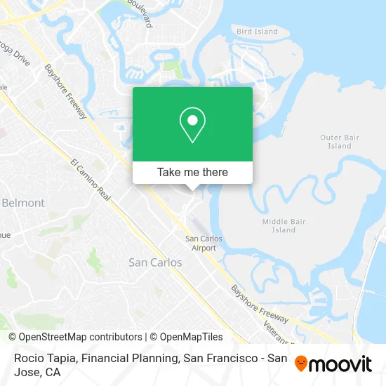 Rocio Tapia, Financial Planning map