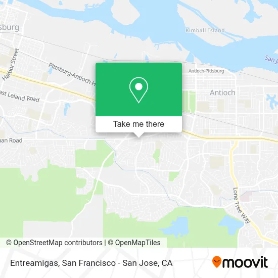 Entreamigas map